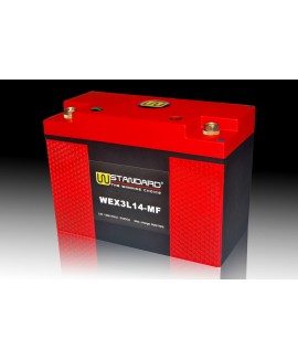 04-W-STANDARD Motorcycle lithium battery WEX3L14-MF Start the power supply 14Ah