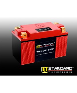 13-W-STANDARD摩托车锂电池WEX2R16-MF启动电源16Ah