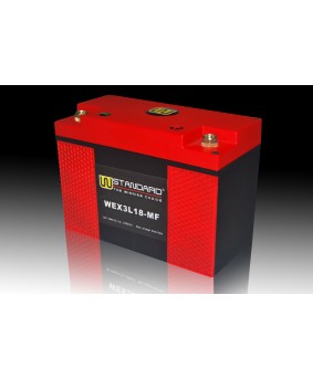 05-W-STANDARD Motorcycle lithium battery WEX3L18-MF Start the power supply 18Ah