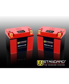 12-W-STANDARD摩托车锂电池WEX1L14-MF启动电源14Ah