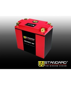 07-W-STANDARD摩托车锂电池WEX6R21-MF启动电源21Ah宝马哈雷
