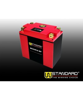 10-W-STANDARD摩托车锂电池WEX6R36-MF启动电源36Ah哈雷
